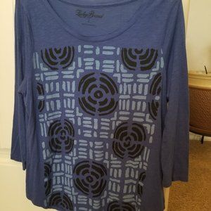 Lucky brand 3/4 sleeve t-shirt